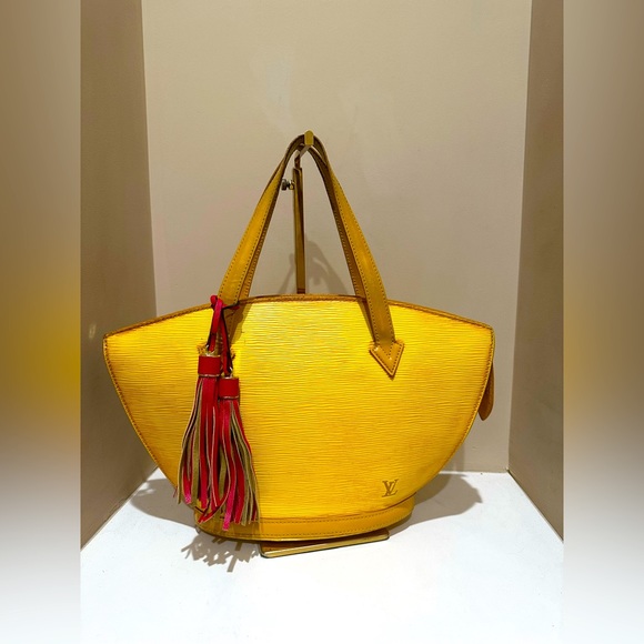 Louis Vuitton LV Saint Jacques EPI Yellow PM Bag